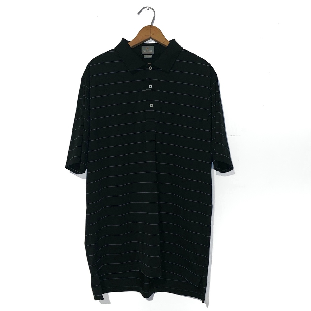Fennec Men's Striped Golf Polo L